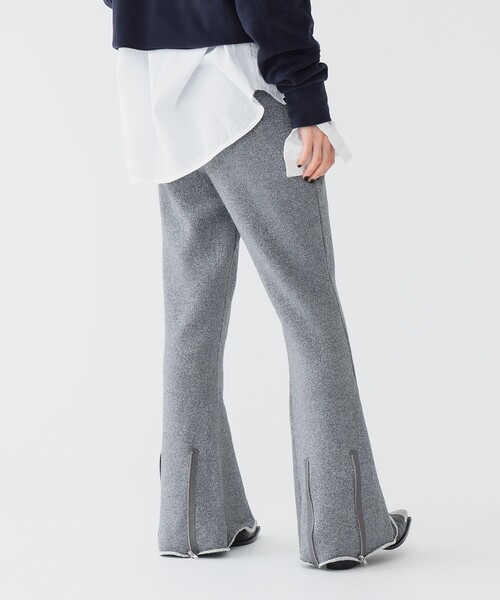 maturely(マチュアリー)の「【1/15再値下げ】maturely / グリッター ジッパー パンツ(スウェットパンツ・レディース・シルバー/ゴールド・0/1)」の8枚目の写真