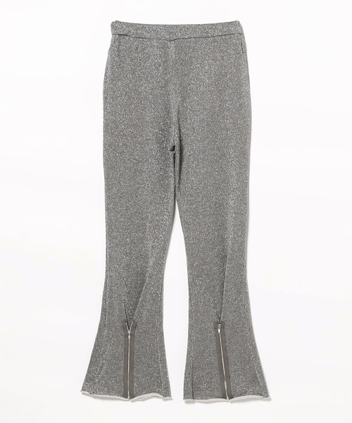 maturely(マチュアリー)の「【1/15再値下げ】maturely / グリッター ジッパー パンツ(スウェットパンツ・レディース・シルバー/ゴールド・0/1)」の22枚目の写真