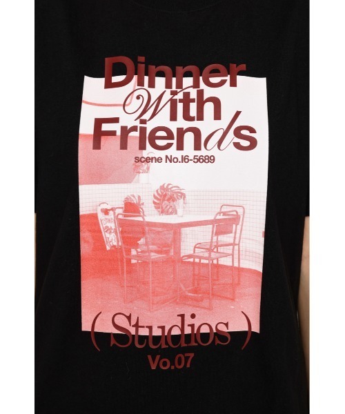 SLY(スライ)の「PHOTO PRINT T/SH フォト プリント Tシャツ 半袖 夏服(Tシャツ/カットソー・レディース・杢グレー/ブラック/ホワイト/ライトブルー・FREE)」の14枚目の写真