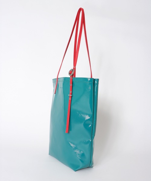 Three Four Time（ｽﾘｰﾌｫｰﾀｲﾑ）の「【Casselini / キャセリーニ】ミニバックルカラートート（トートバッグ・レディース・ブルー/ブラック/ワインレッド・FREE）」の7枚目の写真