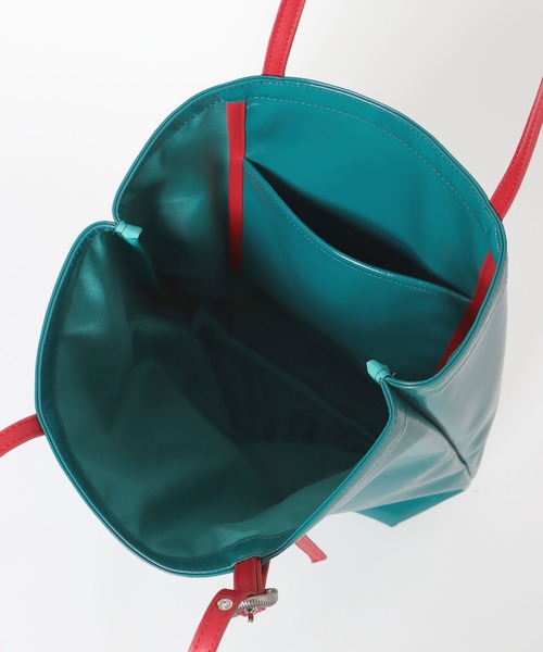 Three Four Time（ｽﾘｰﾌｫｰﾀｲﾑ）の「【Casselini / キャセリーニ】ミニバックルカラートート（トートバッグ・レディース・ブルー/ブラック/ワインレッド・FREE）」の10枚目の写真