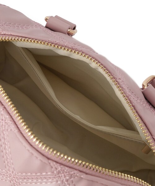 ESPERANZA(エスペランサ)の「スカーフリボンキルティングバッグ(ショルダーバッグ・レディース・アイボリー/ブラック/ピンク系・FREE)」の15枚目の写真