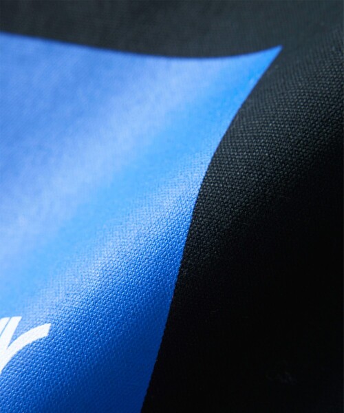 bonjour records（ボンジュールレコーズ）の「【chocomoo×bonjour records】 RECORD BAG（トートバッグ・レディース・ネイビー/ブラック・FREE）」の9枚目の写真