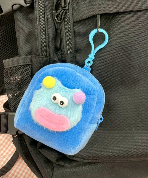 WEGO/カラフルくまくまモンスターぬいぐるみポーチ（ポーチ）｜WEGO