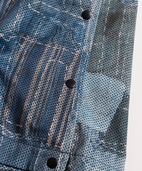 FDMTL（ファンダメンタル）の「FDMTL/ファンダメンタル/BORO SIDE BUTTON KNEE PANTS（その他パンツ・メンズ・インディゴブルー・30/34/32）」の9枚目の写真