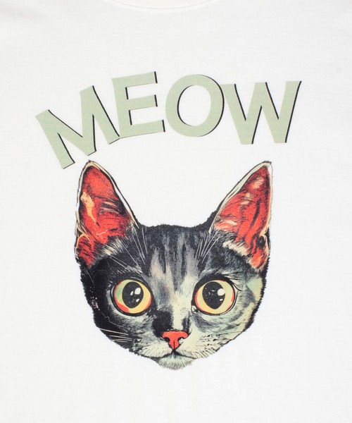 MILKBOY（ミルクボーイ）の「MEOW CAT Tシャツ（Tシャツ/カットソー・メンズ・B/C/A・M/L）」の12枚目の写真