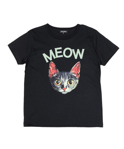 MILKBOY（ミルクボーイ）の「MEOW CAT Tシャツ（Tシャツ/カットソー・メンズ・B/C/A・M/L）」の8枚目の写真