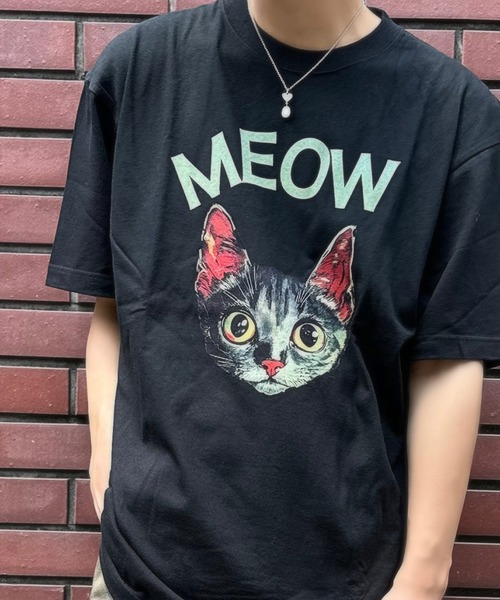 MILKBOY（ミルクボーイ）の「MEOW CAT Tシャツ（Tシャツ/カットソー・メンズ・B/C/A・M/L）」の17枚目の写真
