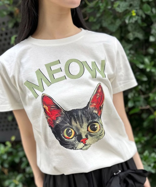 MILKBOY（ミルクボーイ）の「MEOW CAT Tシャツ（Tシャツ/カットソー・メンズ・B/C/A・M/L）」の15枚目の写真