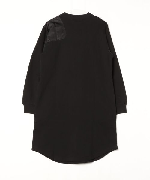 AVIREX(アヴィレックス)の「《SOUVENIR COLLECTION》NYLON COMBI MILITARY ONEPIECE(ワンピース・レディース・ブラック/グレー/オリーブ・F)」の5枚目の写真