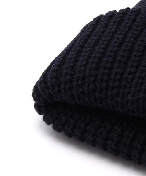 WEGO(ウィゴー)の「WEGO/畦編みニットキャップ(ニットキャップ/ビーニー・メンズ・ブルー/グレー/ブラック/ワイン/ネイビー/ダークグレー・FREE)」の19枚目の写真