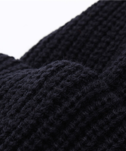 WEGO(ウィゴー)の「WEGO/畦編みニットキャップ(ニットキャップ/ビーニー・メンズ・ブルー/グレー/ブラック/ワイン/ネイビー/ダークグレー・FREE)」の11枚目の写真