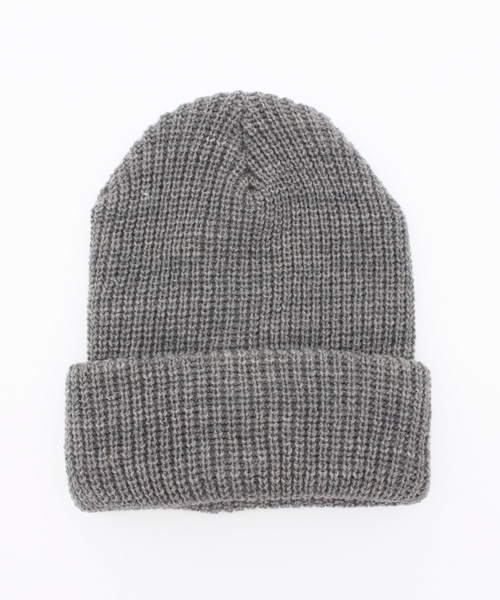 WEGO(ウィゴー)の「WEGO/畦編みニットキャップ(ニットキャップ/ビーニー・メンズ・ブルー/グレー/ブラック/ワイン/ネイビー/ダークグレー・FREE)」の15枚目の写真