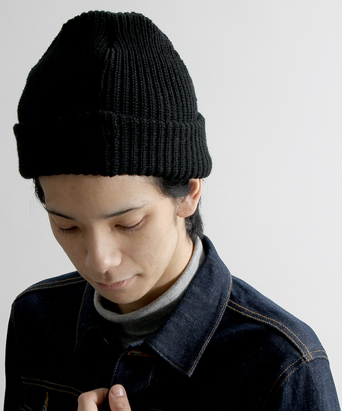 WEGO(ウィゴー)の「WEGO/畦編みニットキャップ(ニットキャップ/ビーニー・メンズ・ブルー/グレー/ブラック/ワイン/ネイビー/ダークグレー・FREE)」の16枚目の写真