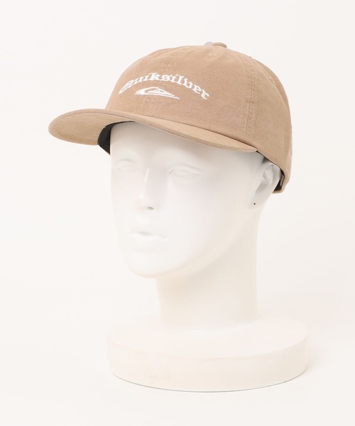 Quiksilver（クイックシルバー）の「MERCURY CAP/クイックシルバーキャップ（キャップ・メンズ・ベージュ/ホワイト×ブラック・FREE）」の2枚目の写真