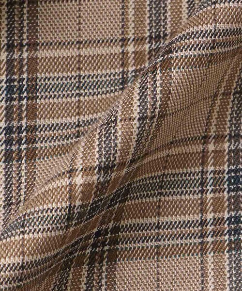 Three Four Time(スリーフォータイム)の「ローズプリント切替チェックショートジャケット(テーラードジャケット・レディース・ベージュ・FREE)」の15枚目の写真