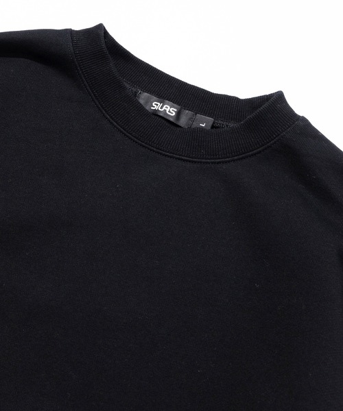 SILAS(サイラス)の「LAYERED SLEEVE CREW NECK(スウェット・メンズ・ブラウン/ブラック/オフホワイト・L/M/XL)」の7枚目の写真