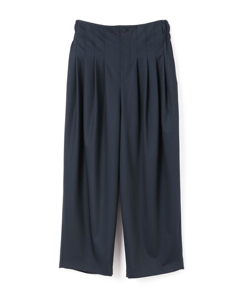 mizuiroind（ミズイロインド）の「mizuiro ind ハイウエストタックパンツ（その他パンツ・レディース・ブラック系その他/ブルー系その他3/グレー系その他・FREE）」の3枚目の写真