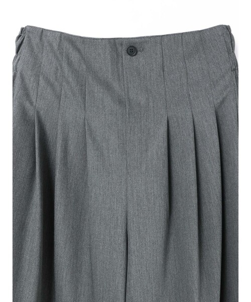 mizuiroind（ミズイロインド）の「mizuiro ind ハイウエストタックパンツ（その他パンツ・レディース・ブラック系その他/ブルー系その他3/グレー系その他・FREE）」の9枚目の写真