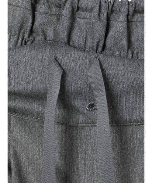 mizuiroind（ミズイロインド）の「mizuiro ind ハイウエストタックパンツ（その他パンツ・レディース・ブラック系その他/ブルー系その他3/グレー系その他・FREE）」の8枚目の写真