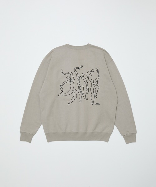 BAL（バル）の「dance crew（スウェット・メンズ・グレー/アッシュグレー/ブラック・3/2/1）」の3枚目の写真