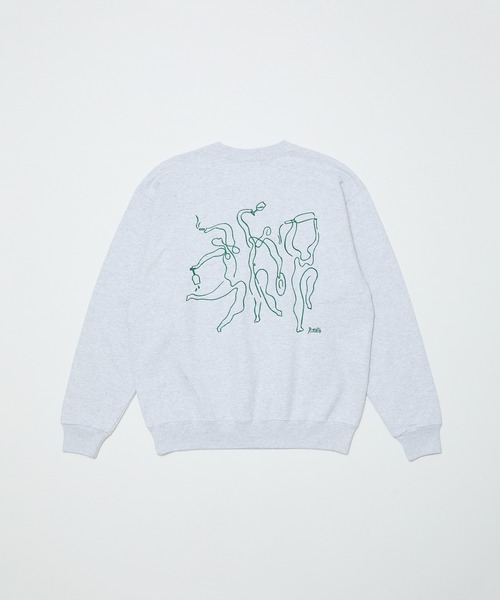 BAL（バル）の「dance crew（スウェット・メンズ・グレー/アッシュグレー/ブラック・3/2/1）」の2枚目の写真