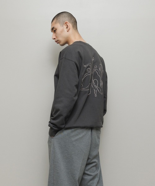 BAL（バル）の「dance crew（スウェット・メンズ・グレー/アッシュグレー/ブラック・3/2/1）」の6枚目の写真