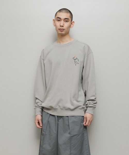 BAL（バル）の「dance crew（スウェット・メンズ・グレー/アッシュグレー/ブラック・3/2/1）」の5枚目の写真