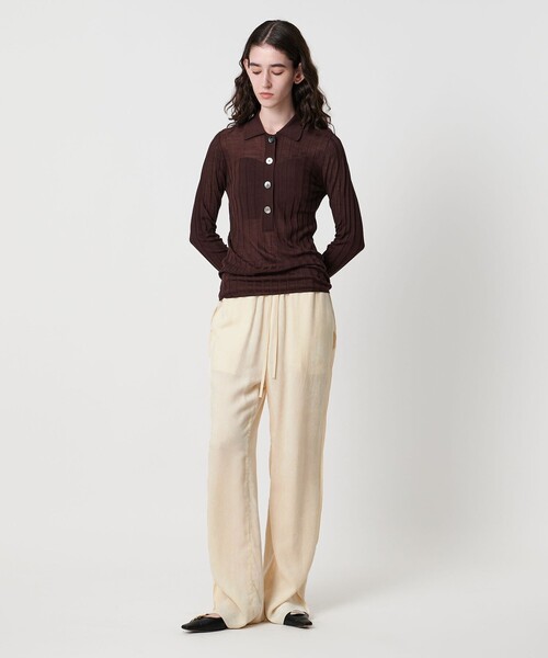 AEWEN MATOPH＞ベルベットメローイージーパンツ（その他パンツ