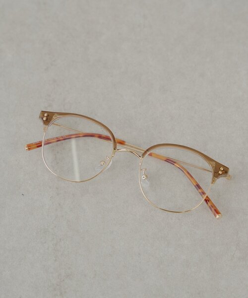 Chico(チコ)の「ハーフリムだてめがね(サングラス・レディース・ブラック/ブラウン・FREE)」の10枚目の写真