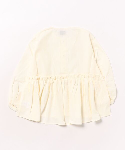 undeny.（アンディニ－）の「undeny/アンディニー フレアブラウス（シャツ/ブラウス・キッズ・ブラック/オフホワイト/ブルー・M/L/XL）」の18枚目の写真