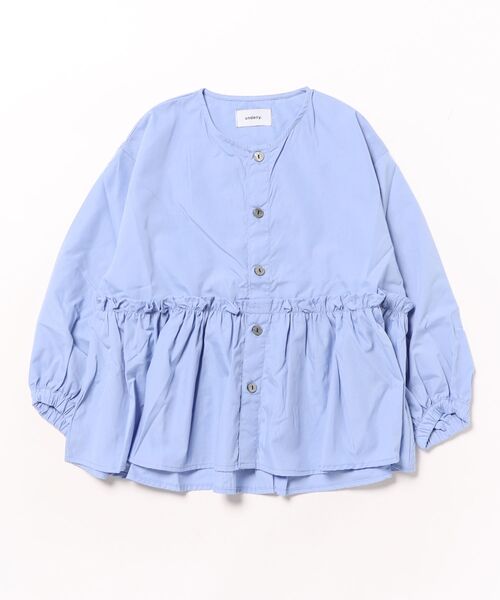 undeny.（アンディニ－）の「undeny/アンディニー フレアブラウス（シャツ/ブラウス・キッズ・ブラック/オフホワイト/ブルー・M/L/XL）」の20枚目の写真