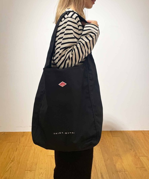 DANTON（ダントン）の「DANTON | マルシェバッグ SAINT MERRI（ショルダーバッグ・レディース・ブラック/チャコール・-）」の11枚目の写真