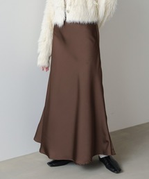 Bab | 【選べるサイズ展開】サテンナロースカート(スカート)