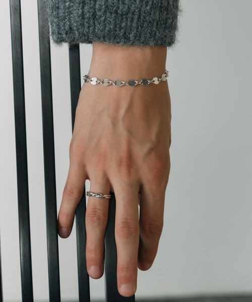 LURAKU（ルラク）の「【LURAKU】Silver925 Chain Bracelet / シルバー925チェーンブレスレット（ブレスレット・メンズ・シルバー・FREE）」の3枚目の写真