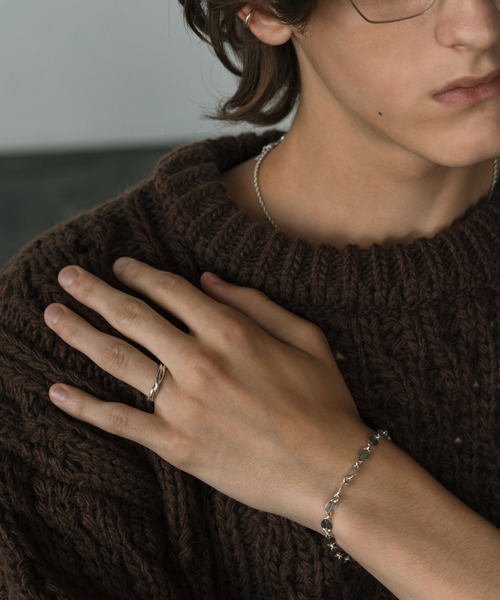 LURAKU（ルラク）の「【LURAKU】Silver925 Chain Bracelet / シルバー925チェーンブレスレット（ブレスレット・メンズ・シルバー・FREE）」の4枚目の写真