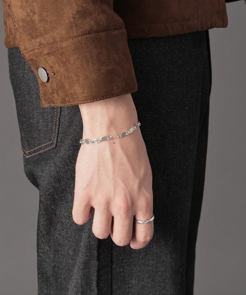 LURAKU（ルラク）の「【LURAKU】Silver925 Chain Bracelet / シルバー925チェーンブレスレット（ブレスレット・メンズ・シルバー・FREE）」の9枚目の写真