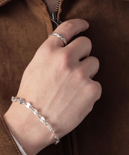 LURAKU（ルラク）の「【LURAKU】Silver925 Chain Bracelet / シルバー925チェーンブレスレット（ブレスレット・メンズ・シルバー・FREE）」の10枚目の写真