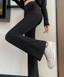 ストレッチセミフレアパンツ