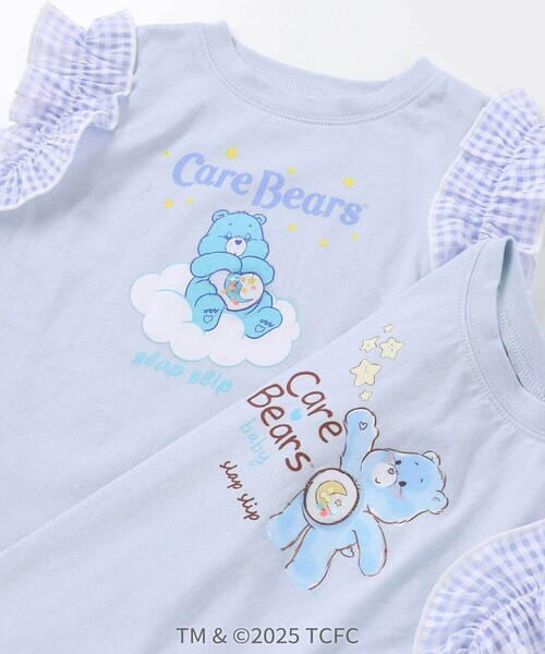 SLAP SLIP(スラップスリップ)の「【ケアベア×SLAP SLIP】イラストプリントサイド切り替え袖フリルTシャツ(80~130cm)(Tシャツ/カットソー・キッズ・ピンク/ホワイト/パープル/ブルー・120cm/100cm/80cm/130cm/90cm/110cm)」の21枚目の写真