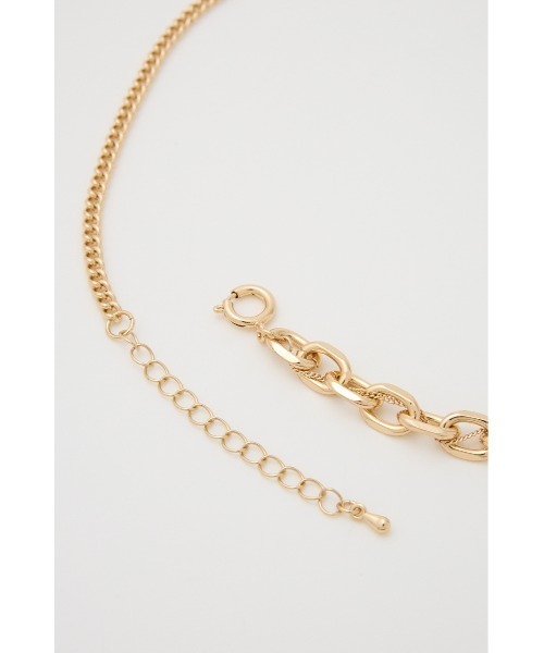 SLY（スライ）の「RANDOM CHAIN HEART N/C ランダム チェーン ハートネックレス（ネックレス・レディース・ゴールド/シルバー・FREE）」の11枚目の写真