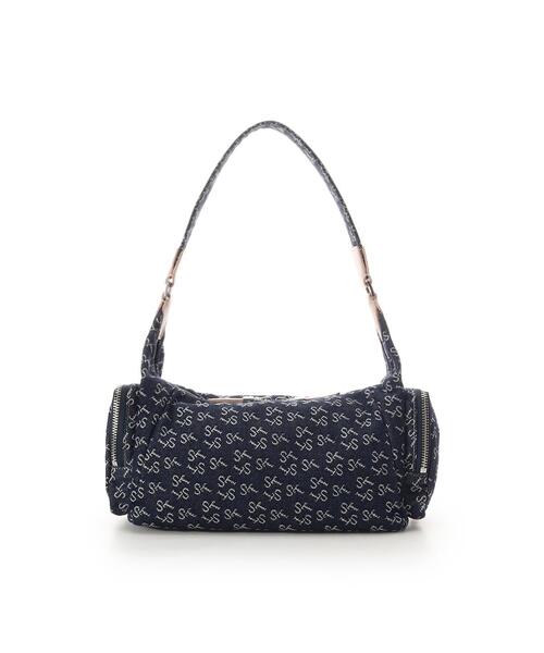 Samantha Thavasa（サマンサタバサ）の「Denim ST Jacquard Ⅱ ショルダーバッグ（ショルダーバッグ・レディース・ネイビー/イエロー/ピンク・FREE）」の5枚目の写真