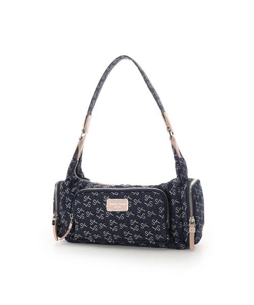 Samantha Thavasa（サマンサタバサ）の「Denim ST Jacquard Ⅱ ショルダーバッグ（ショルダーバッグ・レディース・ネイビー/イエロー/ピンク・FREE）」の8枚目の写真