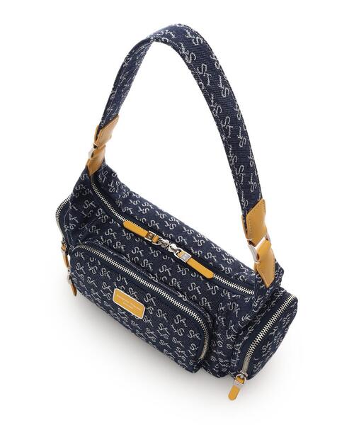Samantha Thavasa（サマンサタバサ）の「Denim ST Jacquard Ⅱ ショルダーバッグ（ショルダーバッグ・レディース・ネイビー/イエロー/ピンク・FREE）」の12枚目の写真