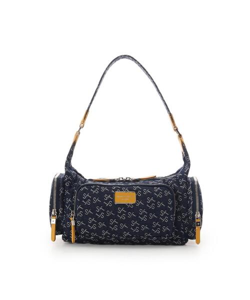 Samantha Thavasa（サマンサタバサ）の「Denim ST Jacquard Ⅱ ショルダーバッグ（ショルダーバッグ・レディース・ネイビー/イエロー/ピンク・FREE）」の11枚目の写真