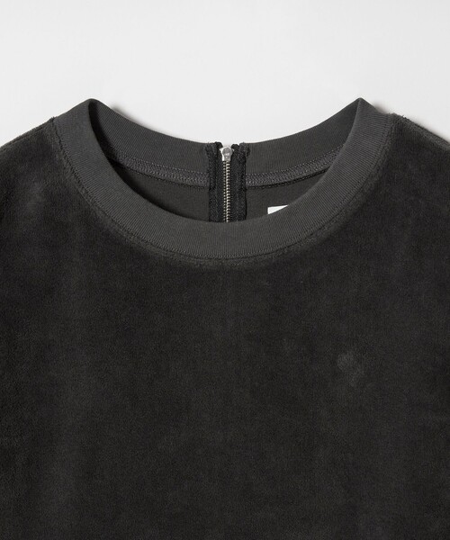 MONKEY TIME(モンキータイム)の「オゾンウォッシュ ベロア バックジップ クルーネック(スウェット・メンズ・ダークグレー/パープル・S/M/L/XL)」の15枚目の写真