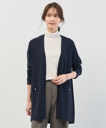 KNIT BASIC ロング カーディガン