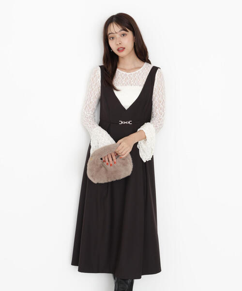 PROPORTION BODY DRESSING（プロポーションボディドレッシング）の「＜ハンドウォッシャブル＞レースフレアスリーブ / 1215260901（Tシャツ/カットソー・レディース・ブラック/ホワイト系その他・FREE）」の13枚目の写真