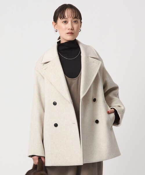 今期green label relaxing＜1_OF MINE＞W ピーコート UNITED ARROWS green label relaxing｜[size SHORTあり]<1_OF MINE>W