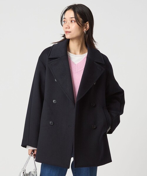 グリーンレーベルリラクシング ＜1_OF MINE＞W ピーコート　36 グリーンレーベルリラクシング ＜1_OF MINE＞W ピーコート 36